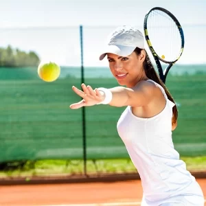 Chiropractic Alexandria VA Woman Playing Tennis